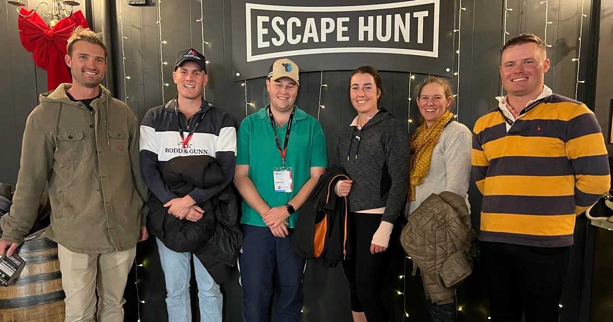 Team building with an Escape Hunt at GenAngus